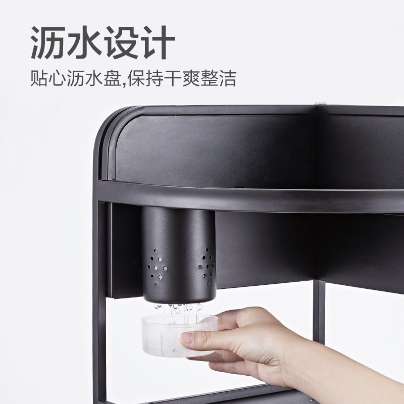 304不锈钢转角台面调料收纳厨房置物架三角调味料调味品多功能架,淘宝优惠券,粉丝福利购,淘宝优惠卷