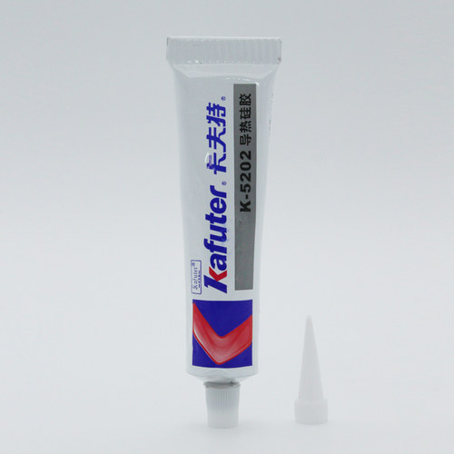 卡夫特K-5202导热硅胶导热胶CPU散热胶0.8系数强力粘接型灰色80克 - 图2