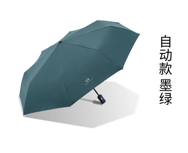 防紫外线双人太阳伞全自动折叠24伞遮阳伞人大雨伞防晒晴雨两用 - 图1