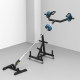 Rotatable t-bar explosive strength training multi-purpose rowing