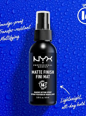 美国直邮NYX PROFESSIONAL MAKEUP Makeup Setting 哑光定妆喷雾