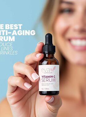 美国直邮Eva Naturals Vitamin C Serum 20%维生素C精华
