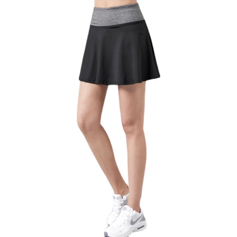 羽毛球服女夏季速干网球半身跑步短裙瑜伽健身透气运动裙裤假两件,淘宝优惠券,粉丝福利购,淘宝优惠卷