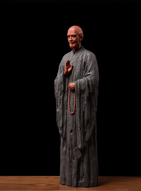 东方泥土德化陶瓷大师张明贵立像