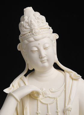 坐岩思维观音省大师李光涌作品