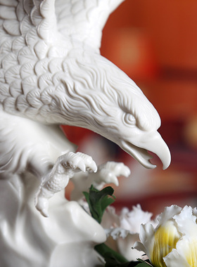 东方泥土德化陶瓷花送礼送送领导