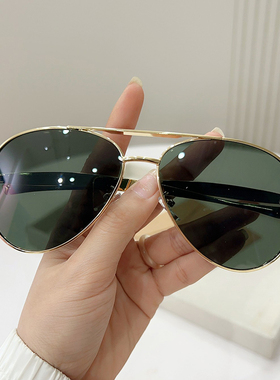 春夏新款男士墨镜女防紫外线大脸显瘦高级感太阳镜沙滩游玩街拍潮