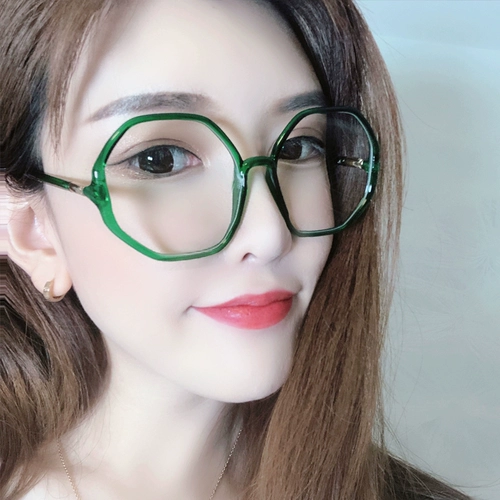 Очки рамки мужские персонализированные литературные ретро -пластиковые зеркало женское миопия Meskeepable Eyes Gm Gm Black Frame