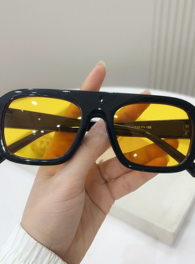 网红墨镜女ins街拍太阳镜时尚防紫外线舒适超酷眼镜2025年新款潮