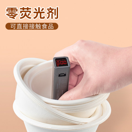 一次性碗筷套装家用纸盘纸碗野餐餐具可降解盘子筷子食品级餐盘 - 图2