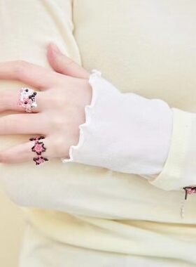 swingset水晶串珠星星手链