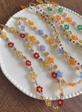 金属质感高级串珠项链