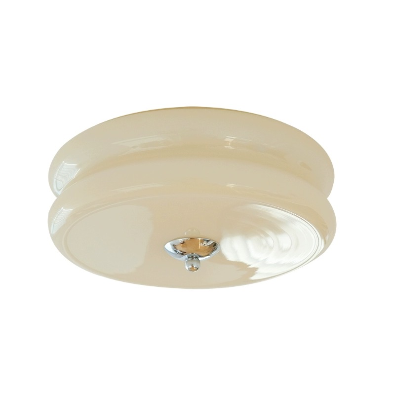 Changhong Middle Ages French Nordic Simple Cream Full Spectrum Ceiling Lamp American Bedroom Aisle Entrance Ambient Light