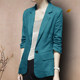 ເສື້ອຍືດ linen summer suit three-quarter sleeve women's large size