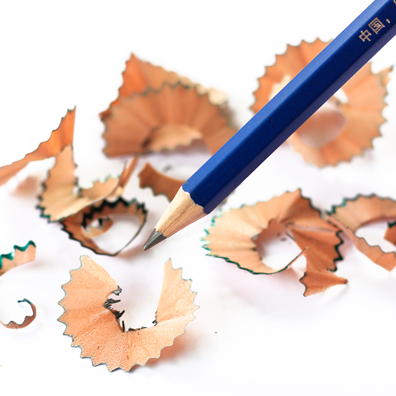 正品中华牌铅笔101绘图铅笔HB/2B小学生铅笔考试专用2B铅笔原木素描6B美术幼儿园儿童写字8B铅笔一年级2H铅笔 - 图2