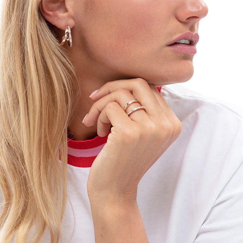 calvin klein专柜正品描绘系列戒指 表库时代戒指/指环