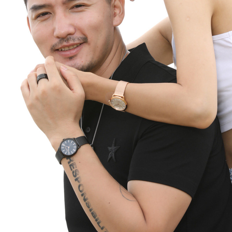 ck女设计感小众轻奢简约瑞士防水 表库时代瑞士腕表