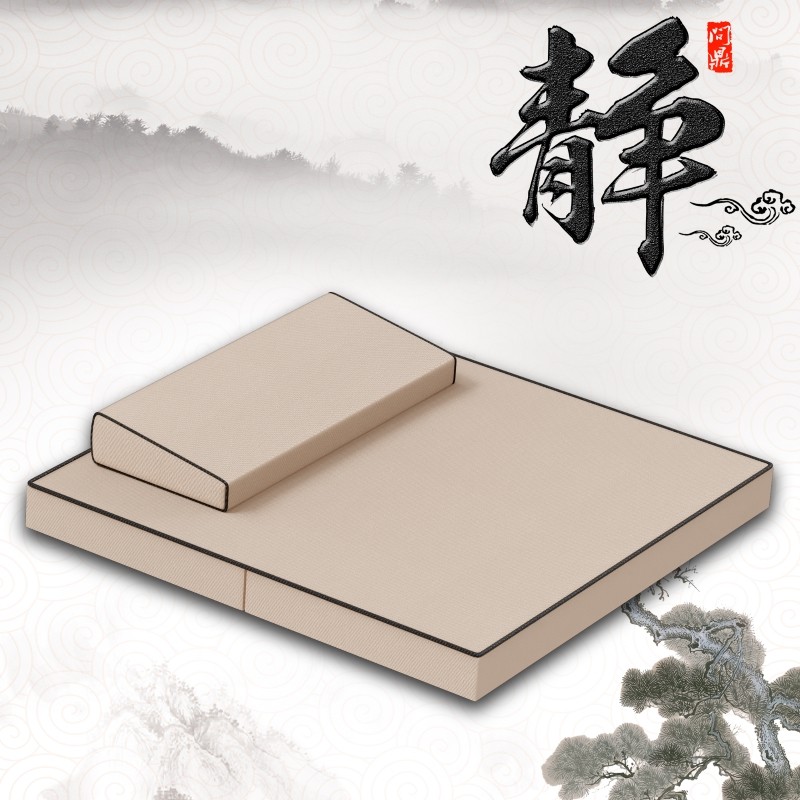 坐垫蒲团禅垫打坐垫禅修垫加厚冥想静坐参禅拜垫大跪拜垫家用折叠
