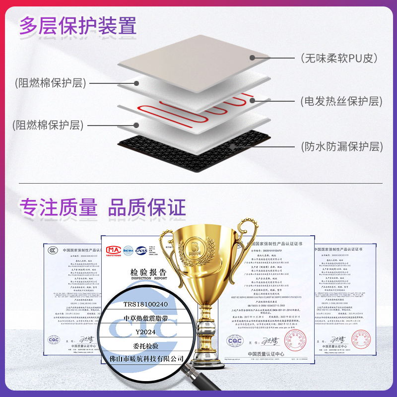百仕易旗舰店腹部按摩器促进肠蠕动排宿便瘦身子宫卵巢保养仪器腰腹揉肚子神器3