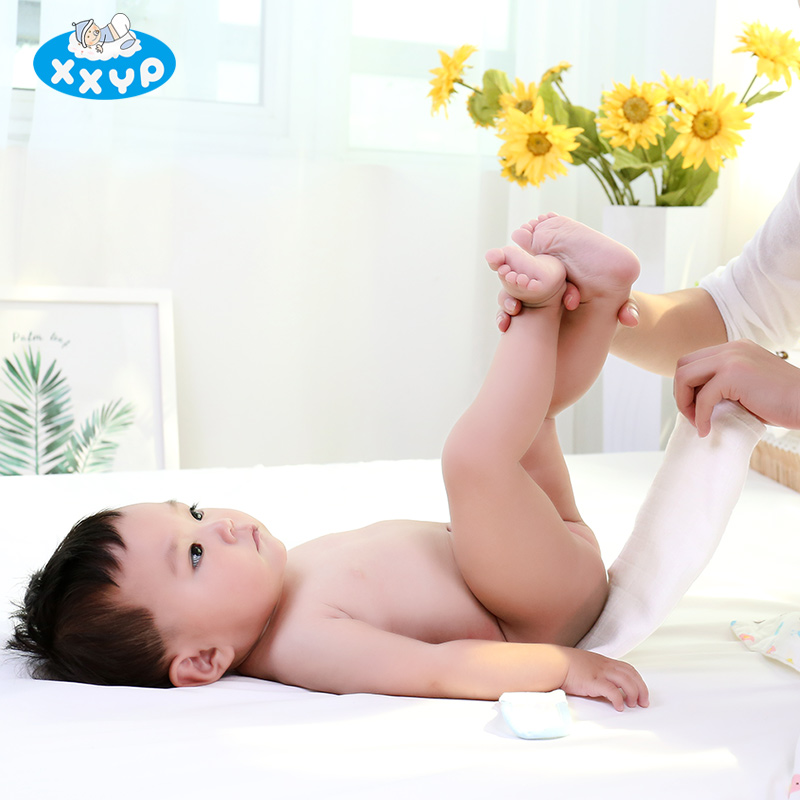 xxyp旗舰店初生婴儿大介子布纱布尿布小孩婴儿用品新生的布尿片大块透气可洗1