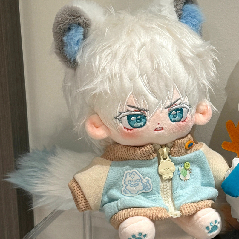 五条悟棉花娃娃周边20cm正版小喵悟咒术回战玩偶动漫公仔女生礼物 - 图2