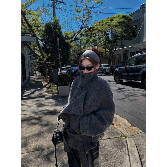 XinleiLin short woolen jacket