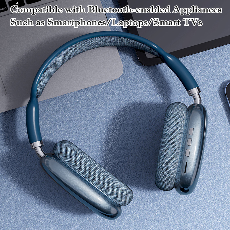 P9 Wireless Bluetooth Headphones With Mic Noise Cancelling H - 图0