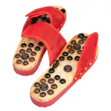 Массажер для ног, тапочки, нескользящие слайдеры подходит для мужчин и женщин для пожилых людей, для среднего возраста