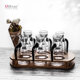 Liquor glass wine divider set for household crystal glass Chinese wine utensils creative wine pot small one-shot cup bullet cup