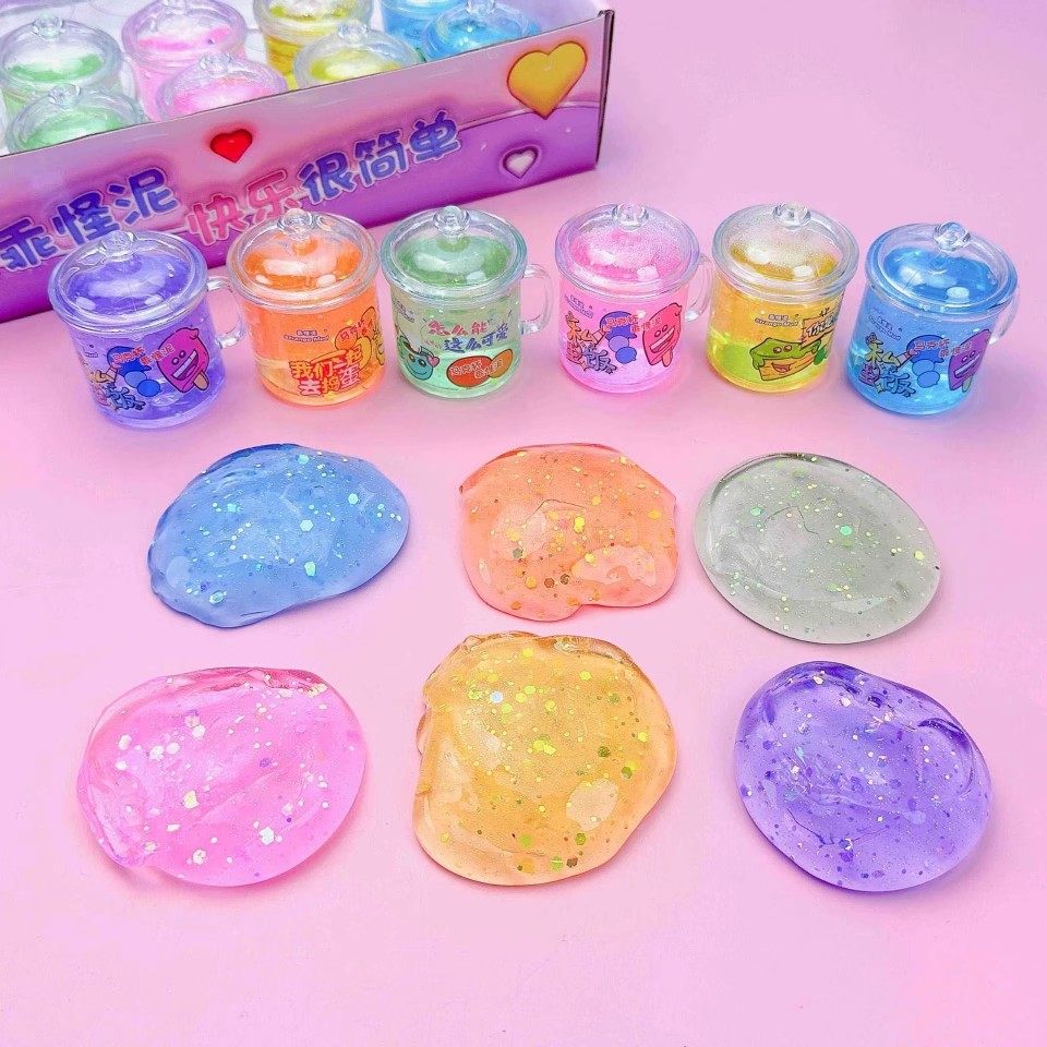 儿童玩具彩泥安全放心玩网红起泡胶水晶泥彩泥互游戏玩具橡皮泥,淘宝优惠券,粉丝福利购,淘宝优惠卷