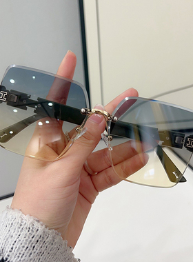 【亏本清仓】太阳镜女防晒港风大脸gm墨镜夏显脸小圆脸防紫外线镜