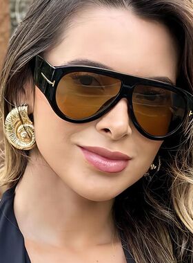 新款个性时尚太阳眼镜新款复古蛤蟆镜防紫外线飞行员户外遮阳眼镜