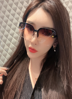 墨镜女夏圆脸大脸2022新款防紫外线高级感ins素颜神器网红太阳镜