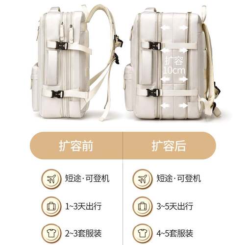 适用ASUS华硕天选5/4/3 Plus双肩包17.3英寸笔记本5Pro电脑包16英寸男背包16寸防水防震FX607大容量旅行包女 - 图0