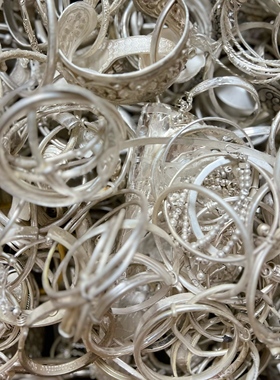 白银回收银饰925旧银手镯