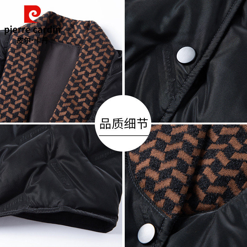 皮尔卡丹羽绒马甲男秋冬季内搭外穿加厚白鸭绒保暖羽绒服背心坎肩,淘宝优惠券,粉丝福利购,淘宝优惠卷