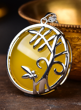 2026丙午马年十二生肖属羊清霖祥润吊坠岫玉吊坠男女项链吉祥物