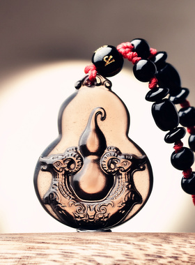 双羚保岁吉宏吊坠2026属马的吉祥佩戴物生肖马项链挂件男女