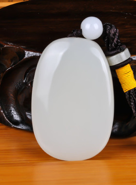 玉器新疆和田玉貔貅把件 籽料白玉貔貅手把件避貔貅把玩件