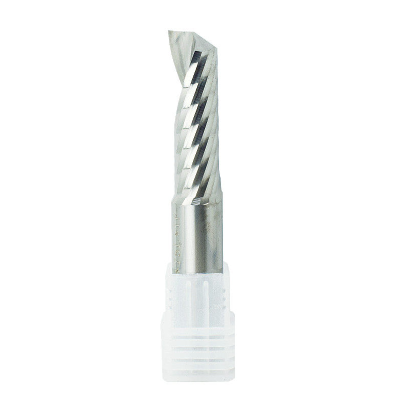 钨钢铣刀60度七彩单刃数控雕刻亚克力仿形铝合金专用10mm加长1刃8 - 图3