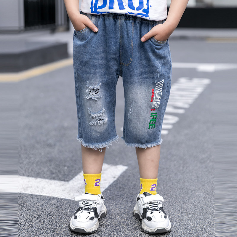 木木屋五分裤2020夏装新品潮 木木屋乐皮裤子