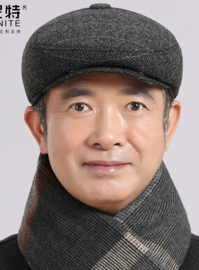 男秋冬季保暖护耳加厚鸭舌帽帽子