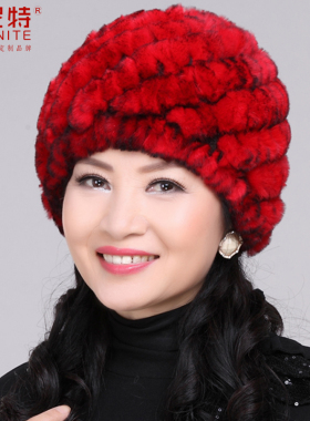 中老年帽子女冬天秋冬奶奶老人