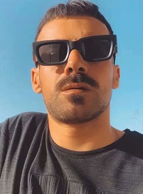 方形韩版男女时尚墨镜