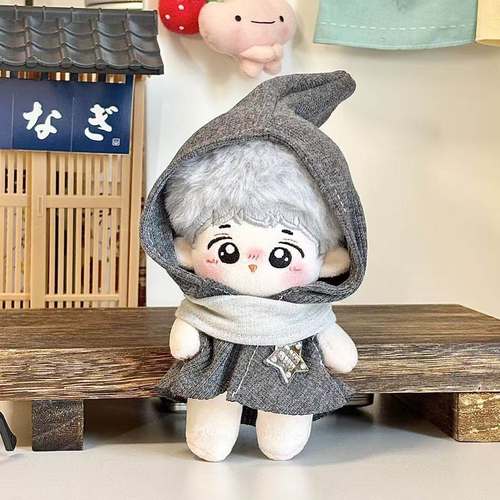 10厘米棉花娃娃衣服毛绒玩具公仔玩偶拉布布换装着替娃衣裤子套装 - 图3