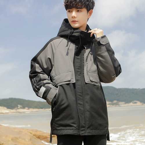 Универсальный пуховик, зимняя куртка для отдыха, средней длины, увеличенная толщина, 2021 года, подходит для подростков