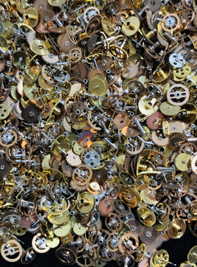 蒸汽朋克金色零件昆虫滴胶材料包