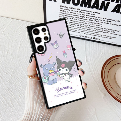 玉桂狗大耳狗双子星人鱼手机壳s22+适用S21 S23 S24 ultra保护套note 20 ultra三星S26 S23 FE 三星 A35 A55 - 图2