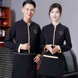 Летний тонкий комплект для работы подходит для мужчин и женщин для отеля, короткий рукав, делается под заказ