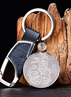 易明开居双羚保岁吉宏吊坠2026属马人吉祥物本命年项链佩戴物男女